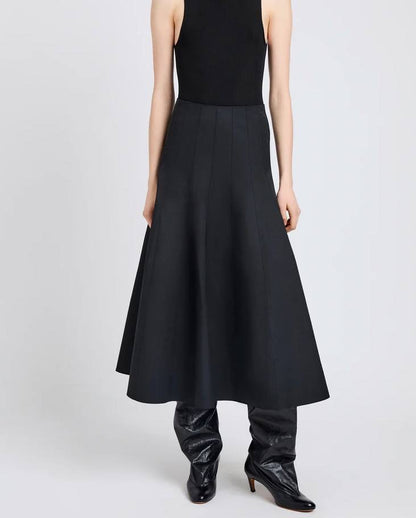 PS Heidi Tech-Cotton A-line Midi Skirt
