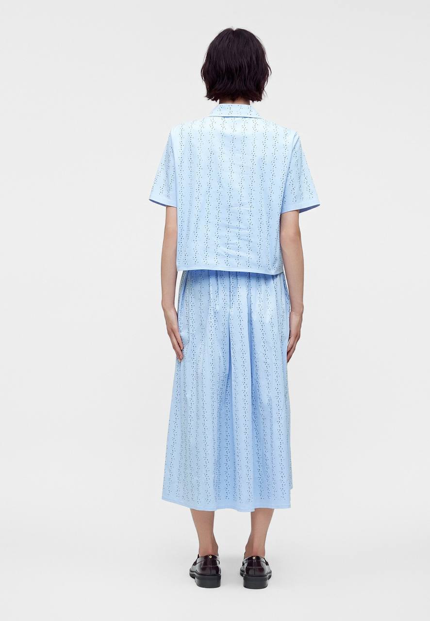 MJ: Carius Embellished Shirt | Skirt
