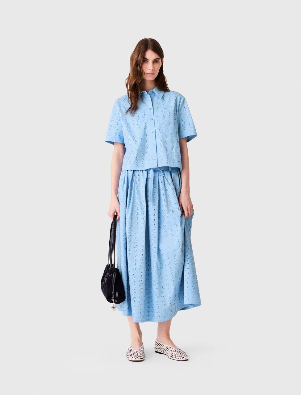 MJ: Carius Embellished Shirt | Skirt