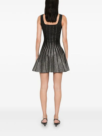 MJ Russella Glittered Mini Dress