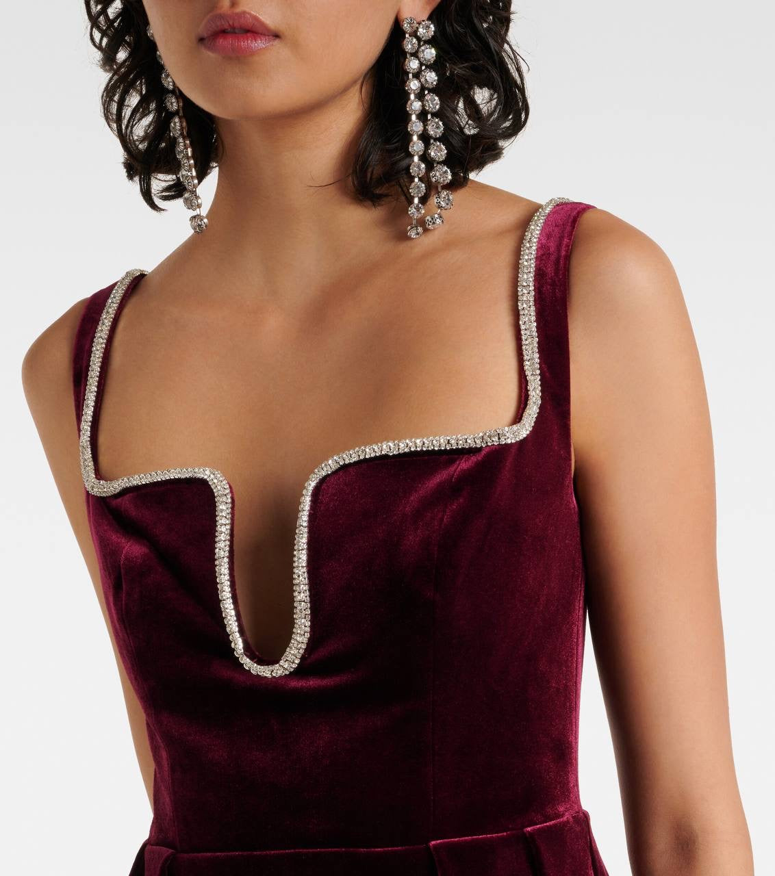 SP Red Velvet Mini Dress