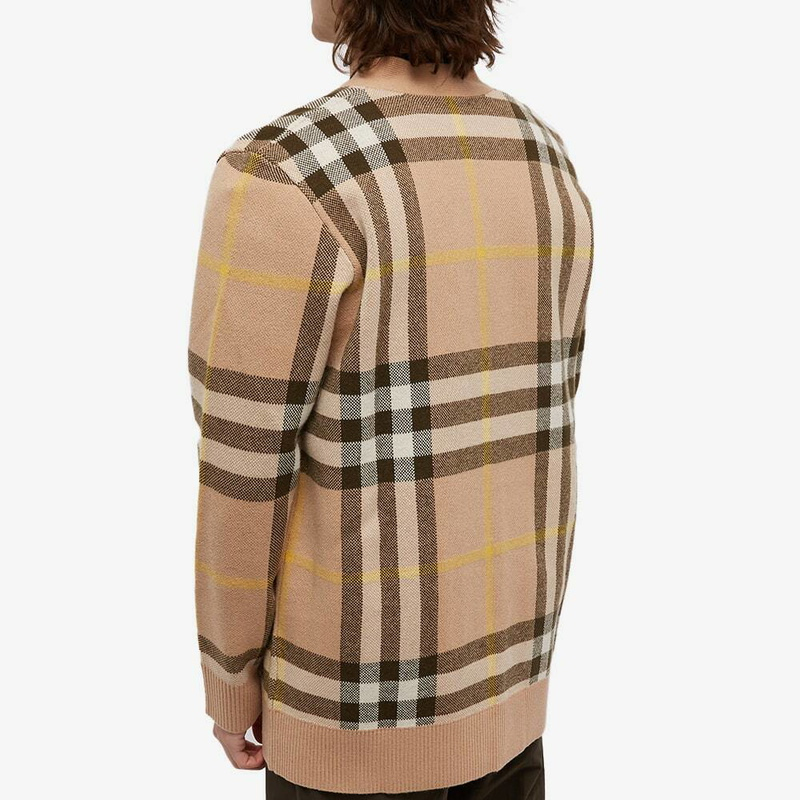 BBR Men’s / Unisex Wilmore Checked Wool Cashmere Cardigan