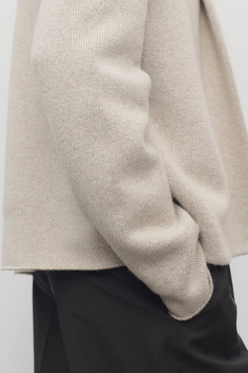 2 Colors! TR Leriko Cashmere Open Cardigan