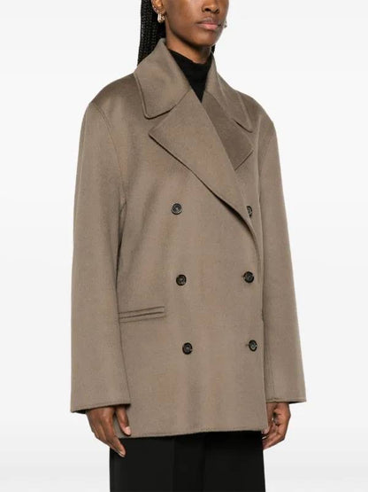 TOT Double-Breasted Wool Coat