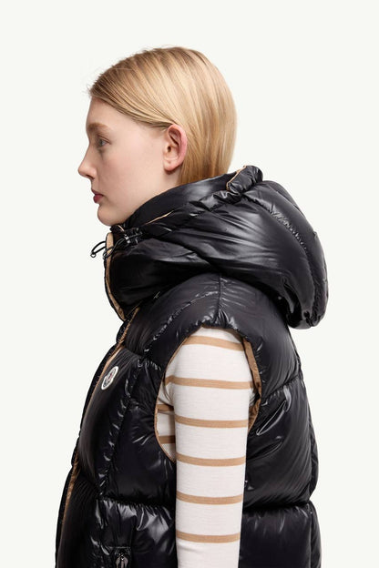 MC Luzule Hooded Down Gilet Sleeveless Vest