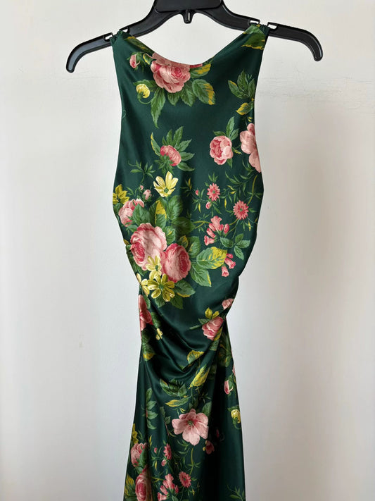 Reformation Anaiis Silk Maxi Dress