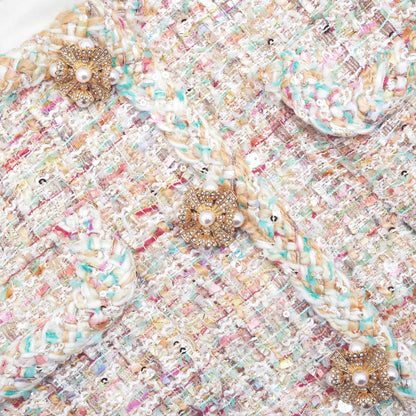 SP Pastel Boucle Boxy Jacket