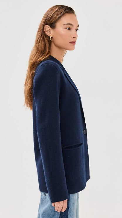 JK Cooper Wool-Cashmere Knit Blazer