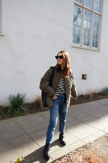SALE! Tot Quilted Cotton Oversized Jacket