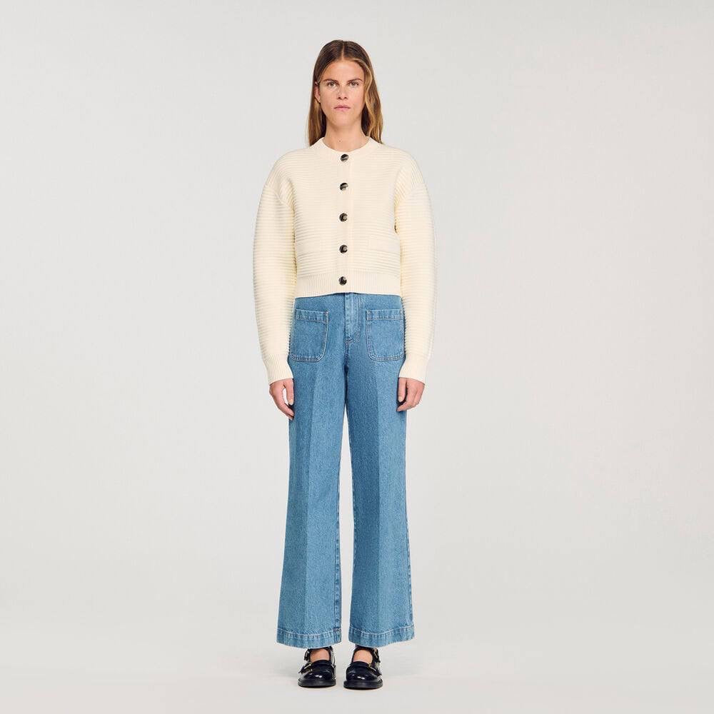 SD Ines Knit Wool-viscose blend Cardigan