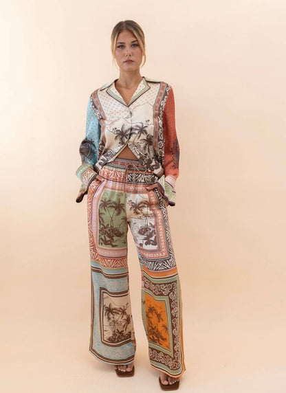 ALM Alberta Shirt | Pants | Silk Set