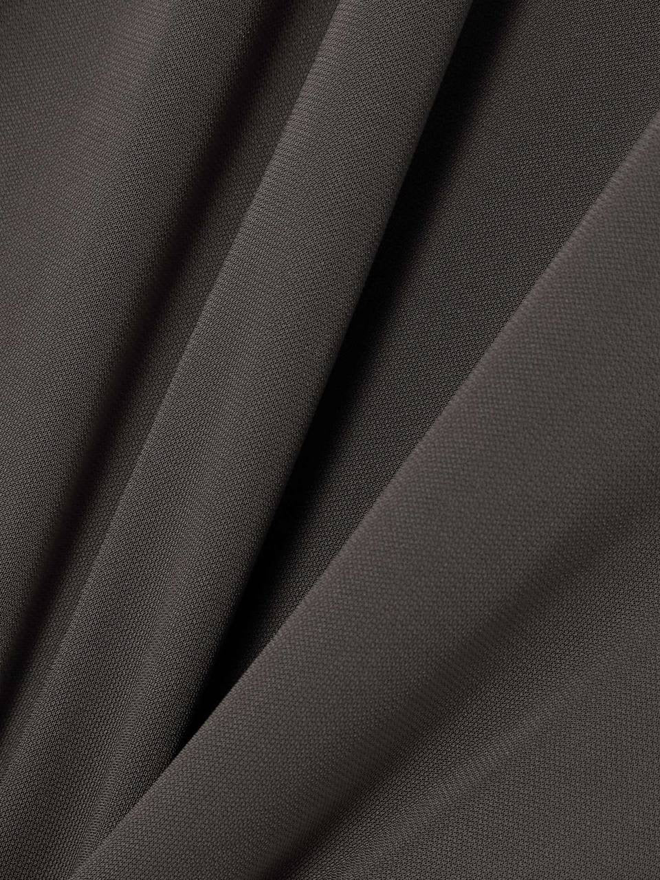 TOT Gathered Stretch-Jersey Midi Dress