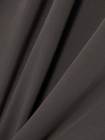 TOT Gathered Stretch-Jersey Midi Dress