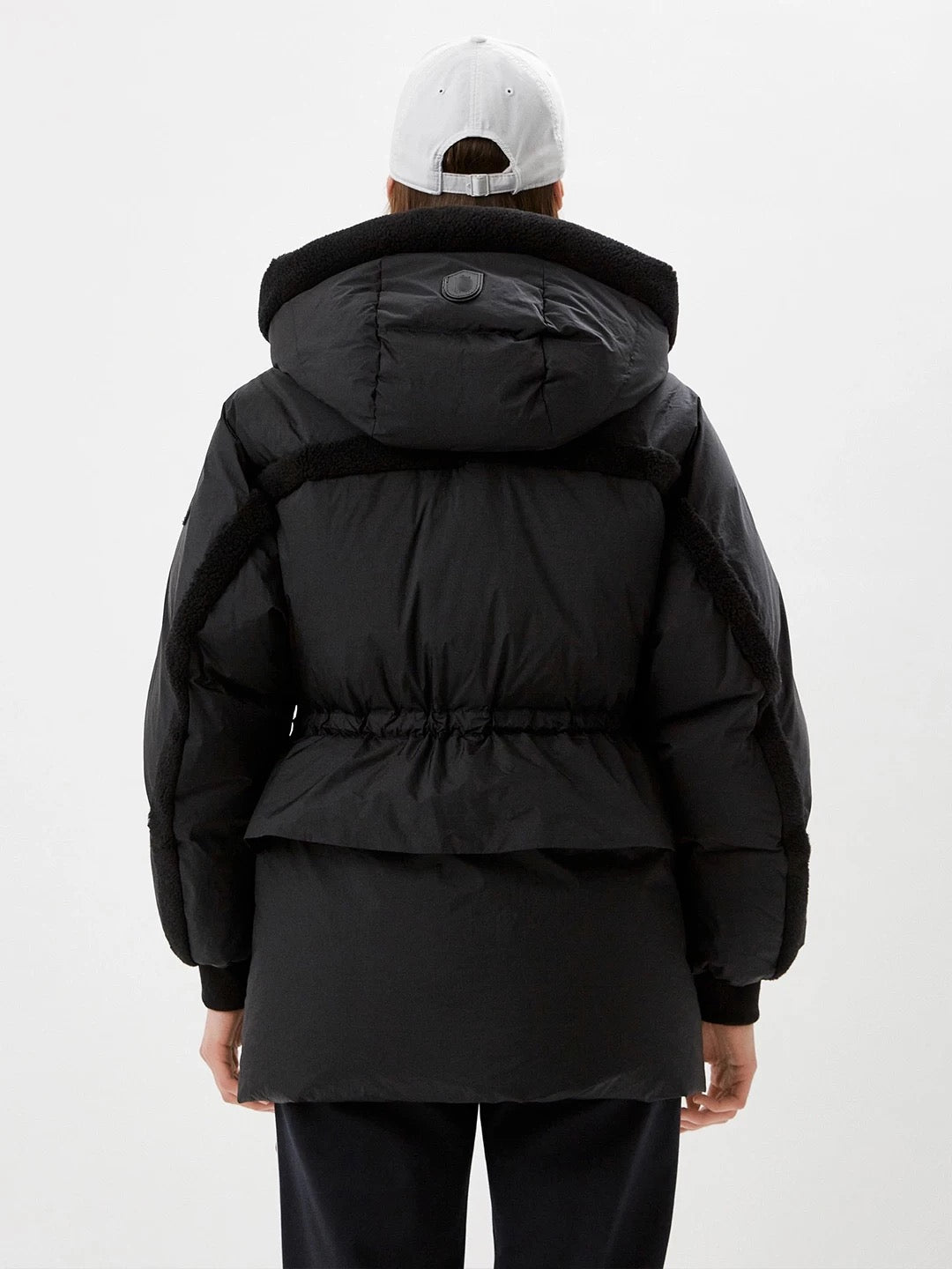 MK Logan Short Down Jacket in Black