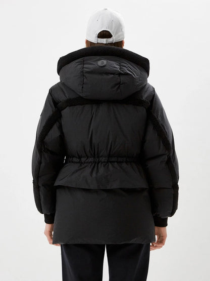MK Logan Short Down Jacket in Black