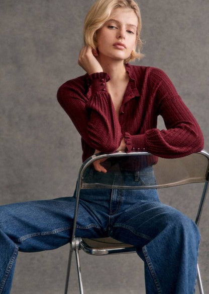 SZ Louis Merino Wool Cardigan