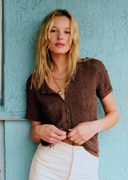 SZ Milane Cotton-blend Top Shirt