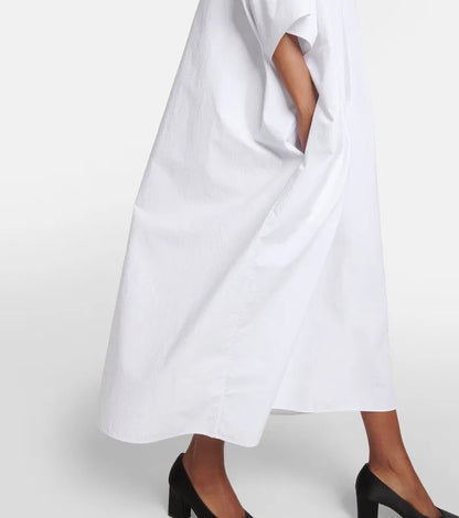 TR Isora Oversized Cotton Poplin Midi Dress
