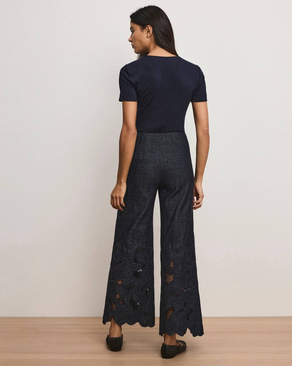 VB Mirielle Eyelet Tank Top | Kiki  Jacket | Osborne Wide-Leg Pant | Set