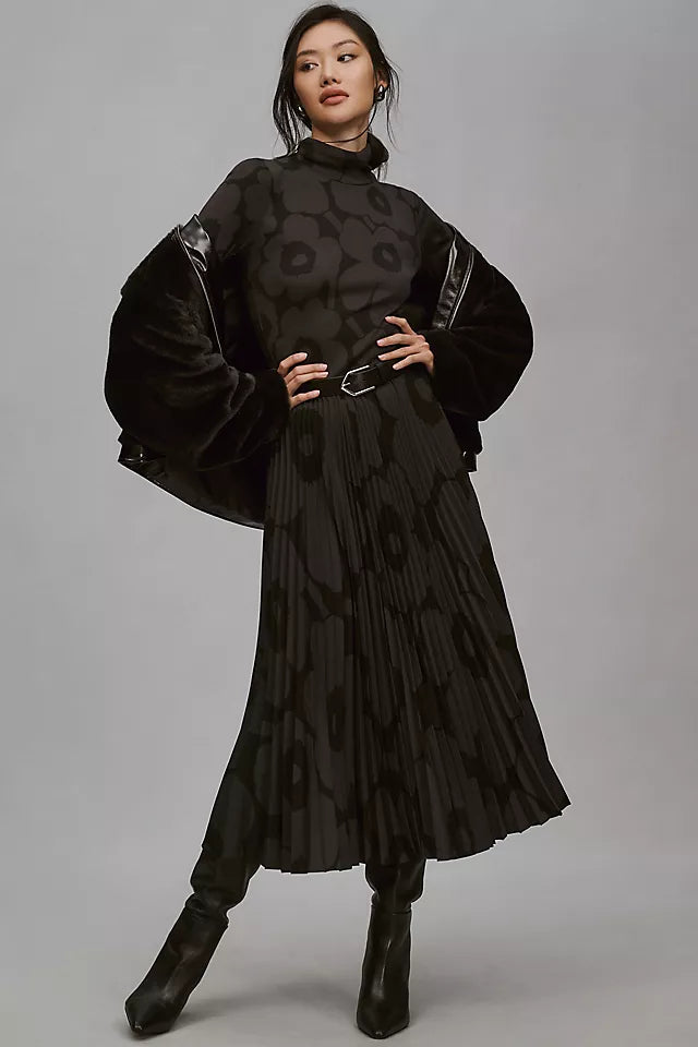 MMK Myy & Kyllikki Unikko Pleated Midi Skirt