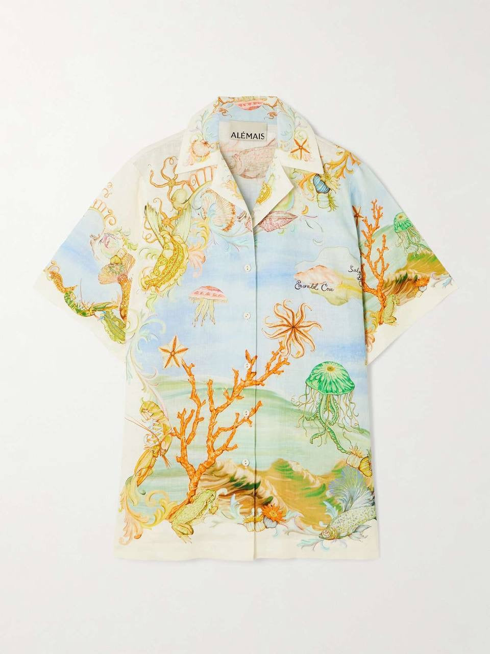ALM Emerald Cove Linen Shirt | Pants | Set