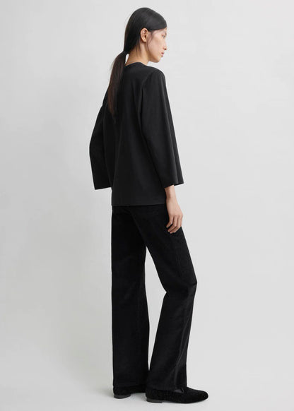 3 Colors! Tot Wide Sleeve Cotton T-shirt