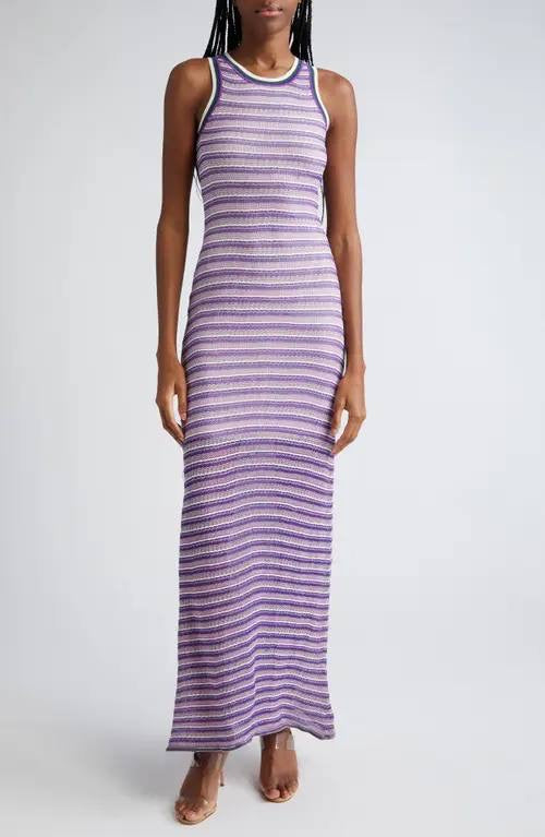 VB Sivan Slip Mesh Midi Dress