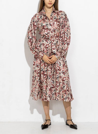 MM Renier Silk Midi Dress