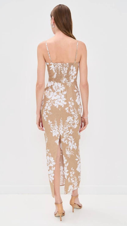 3 Colors! Ref Frankie Linen Midi Maxi Dress