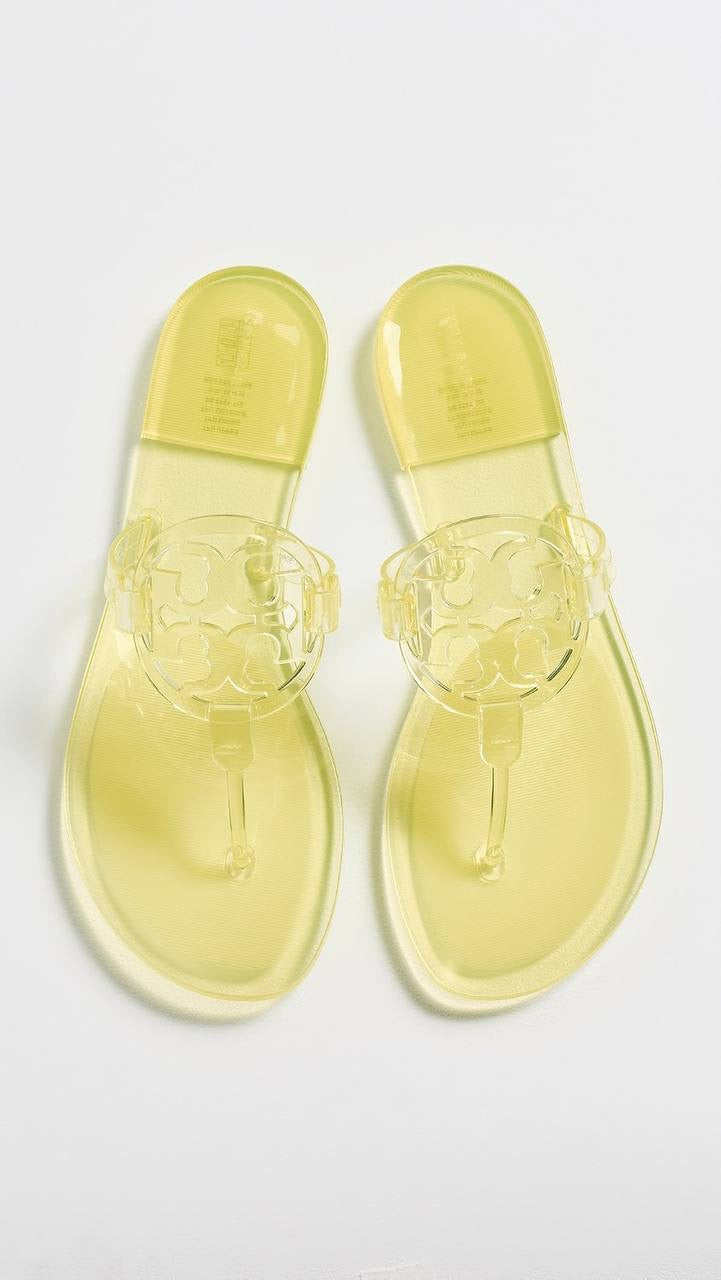 5 Colors! TB Miller Jelly Clear Thong Sandals