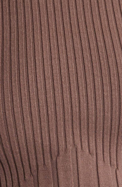 RS Vaux Rib Long Sleeve Viscose-blend Sweater Top