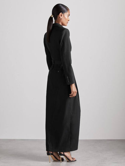 RS Ophelia Tuxedo-style Midi Dress