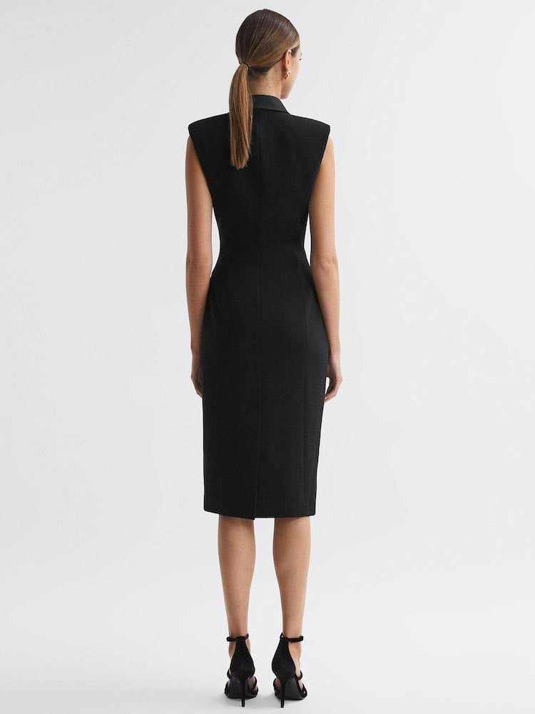 RS Amari Fitted Double Breasted Midi Dress