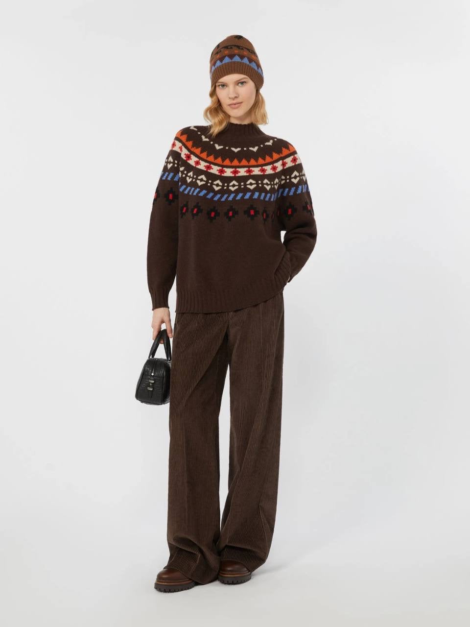 MM Hardy Wool Yoke-patterned Jumper