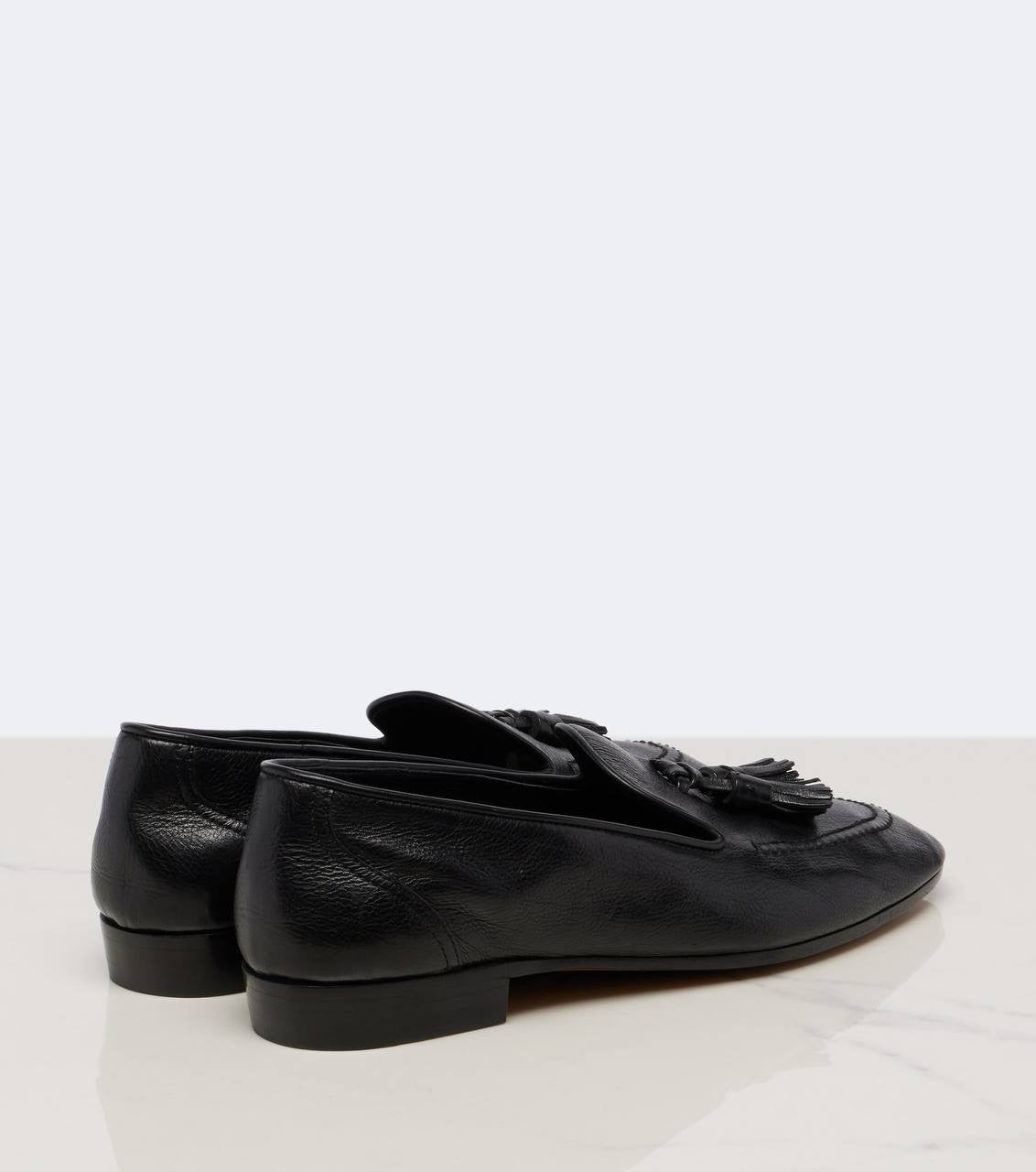 TR Caden Tassel Leather Loafers Shoes