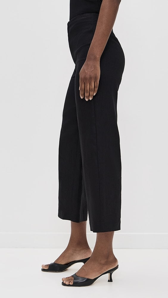 Ref Joni Linen Cropped Pants