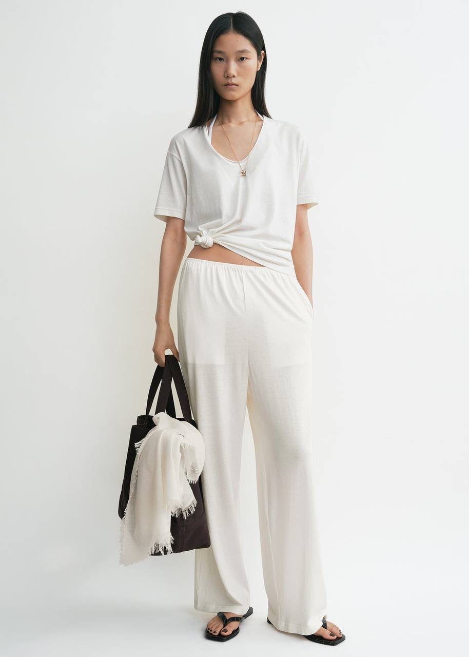 TOT Cotton Shirt | Pant | Wrap Midi Skirt | Set