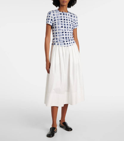 PS Parson Jersey Tee Shirt | Jen Long Sleeved Midi Dress