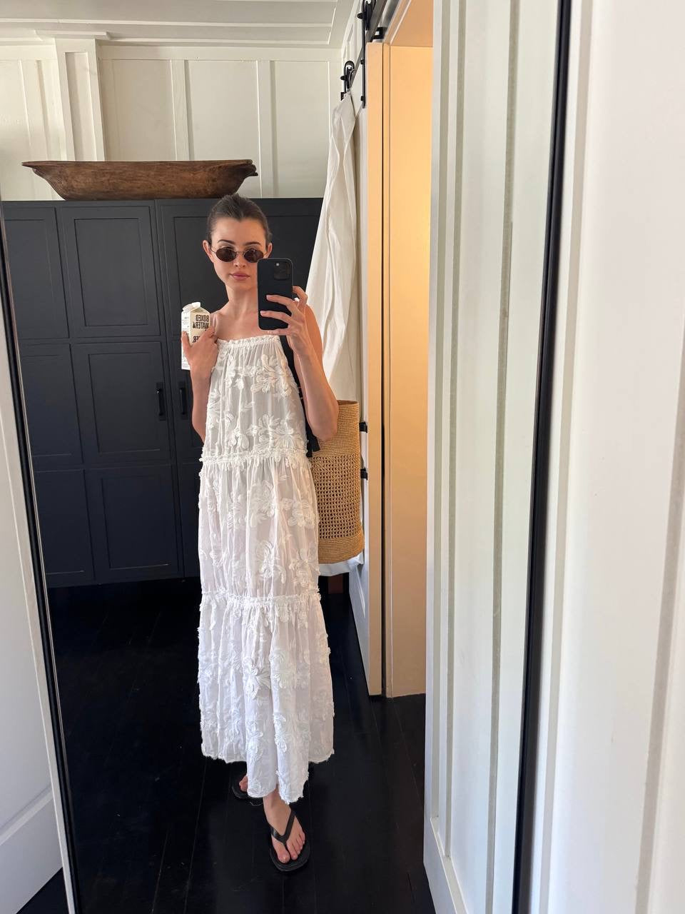 TG Jewell Cotton Maxi Dress Sundress