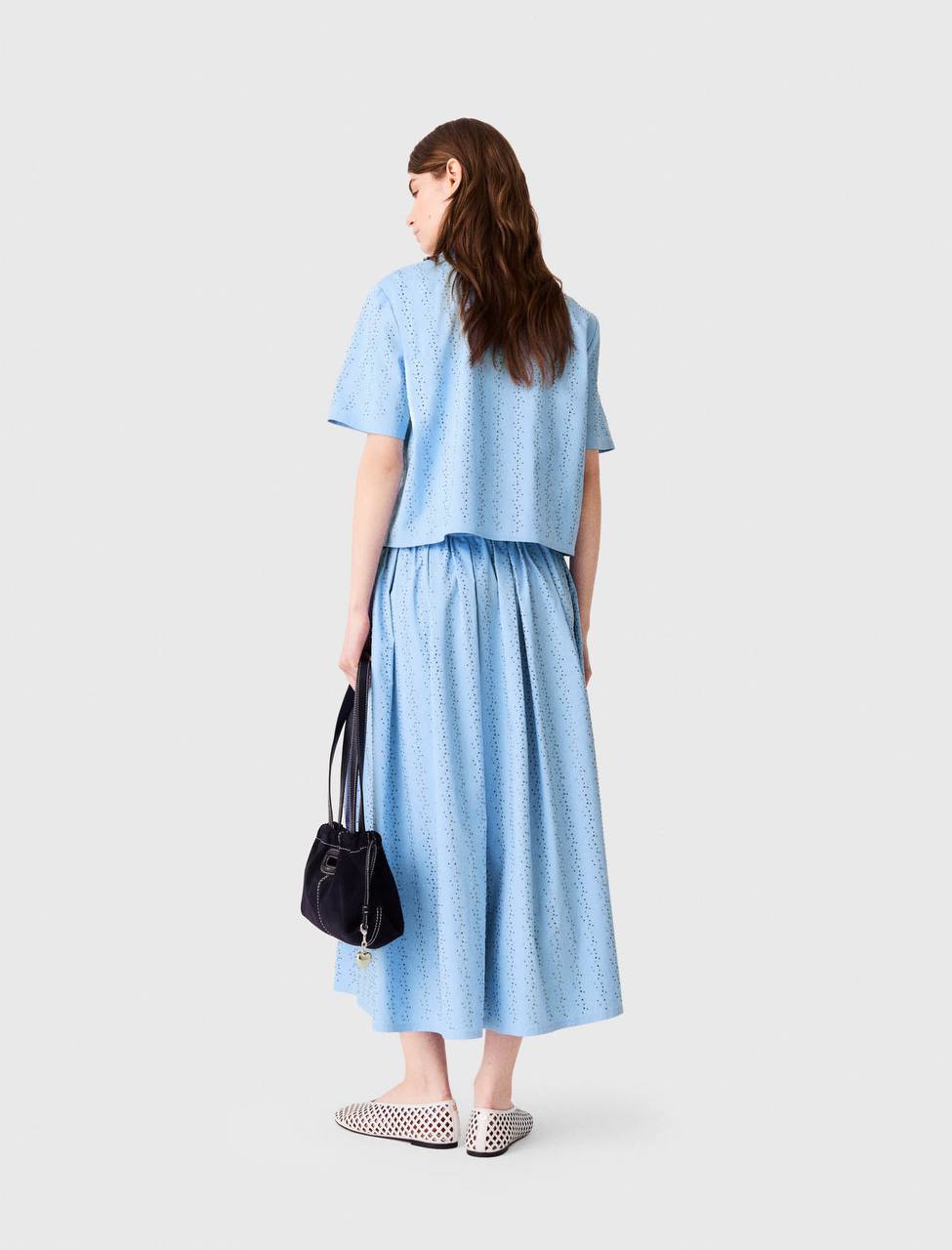 MJ: Carius Embellished Shirt | Skirt