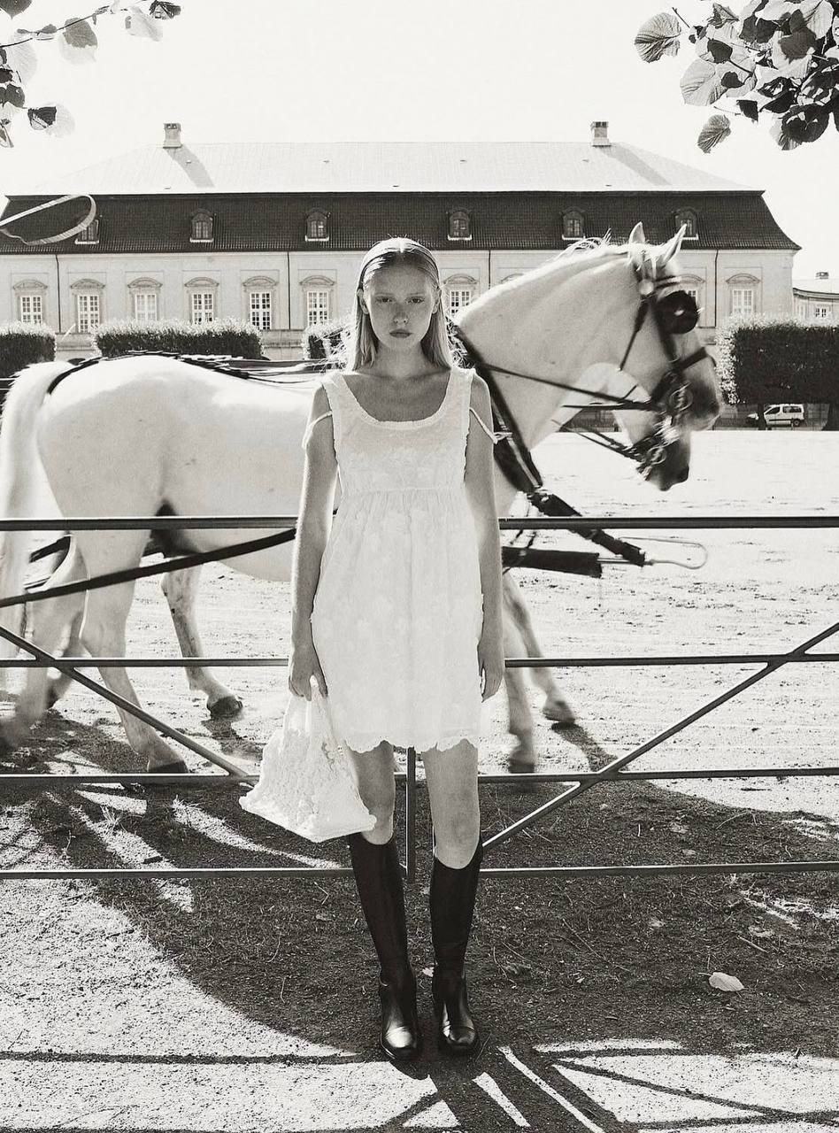 TG Fleur Embroidered Cotton Mini Dress
