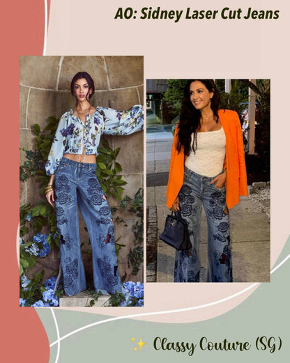 AO: Sidney Laser Cut Jeans