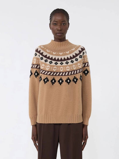 MM Hardy Wool Yoke-patterned Jumper