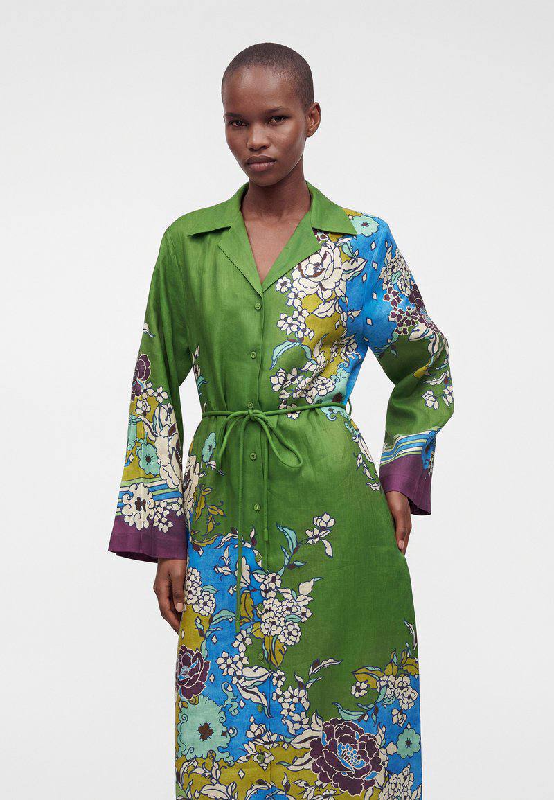 ALM Nanci Linen Shirtdress