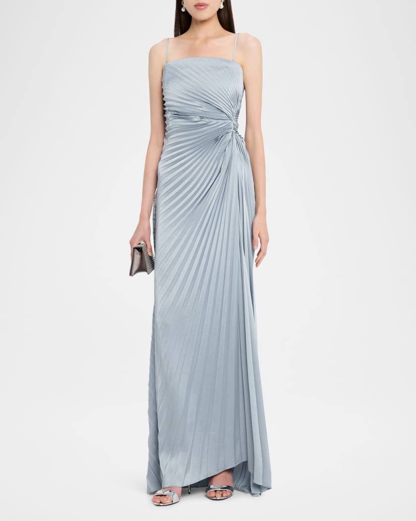 ALC Layla Strapless Pleated Gown