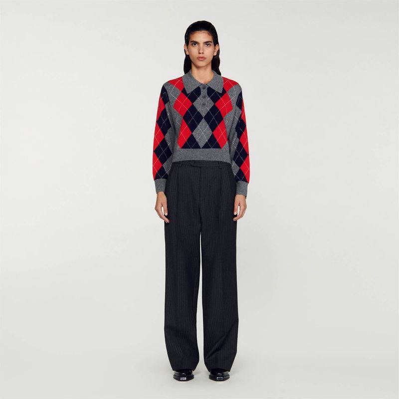 SD Argyle Sweater