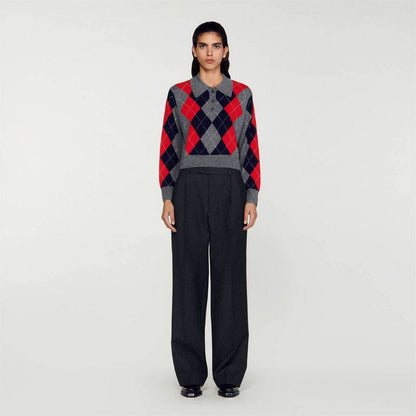 SD Argyle Sweater