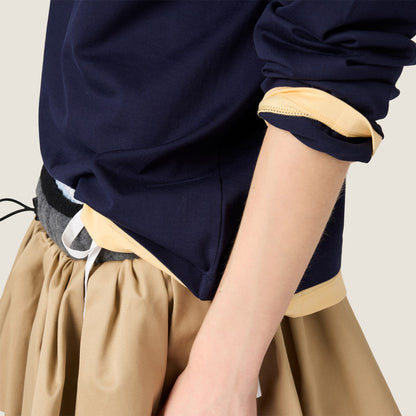 MM Navy Cream Jersey T Shirt