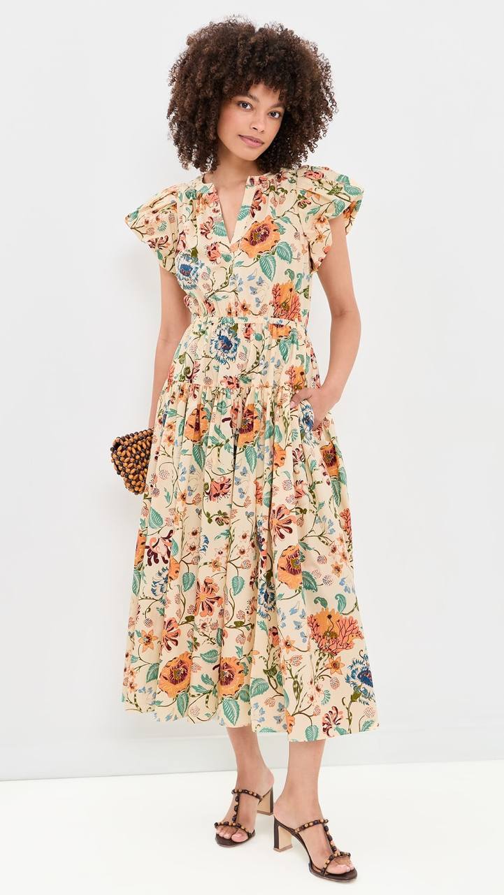 UJ Marin Cotton Midi Dress