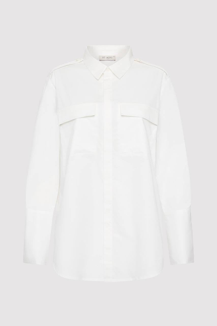 SA Classic Utility Long Sleeve Cotton Shirt